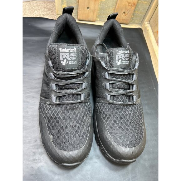 Timberland PRO Mens Black Anti-Fatigue Composite Toe Work Sneakers Size 11 - Picture 3 of 9